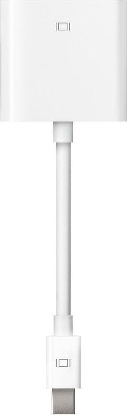 Apple - Mini DisplayPort - DVI Adapter - 0.2 m - Wit, Apple Distribution International, Ophalen of Verzenden, Zo goed als nieuw