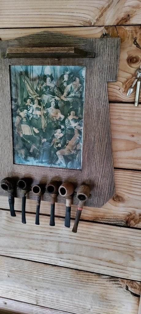 pijpenrek met pijpen, Antiek en Kunst, Ophalen of Verzenden