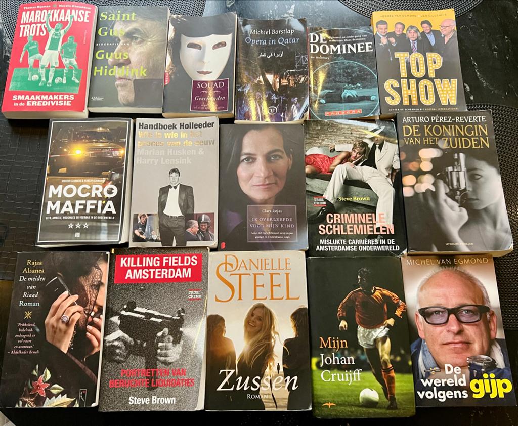 Diverse Boeken Collectie - Romans, Misdaad, Biografieën, Ophalen of Verzenden, Zo goed als nieuw, Nederland
