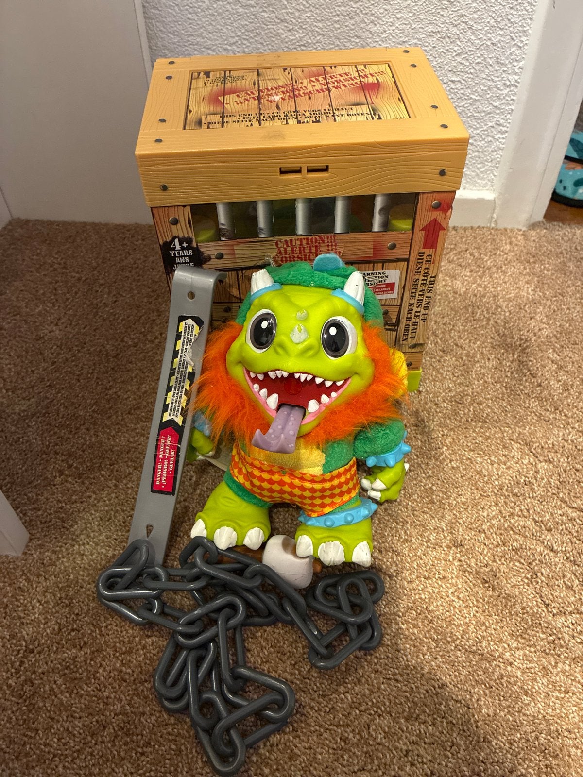 Crate Creatures Surprise! Sizzle speelgoedmonster, Ophalen of Verzenden, Gebruikt, Jongen of Meisje