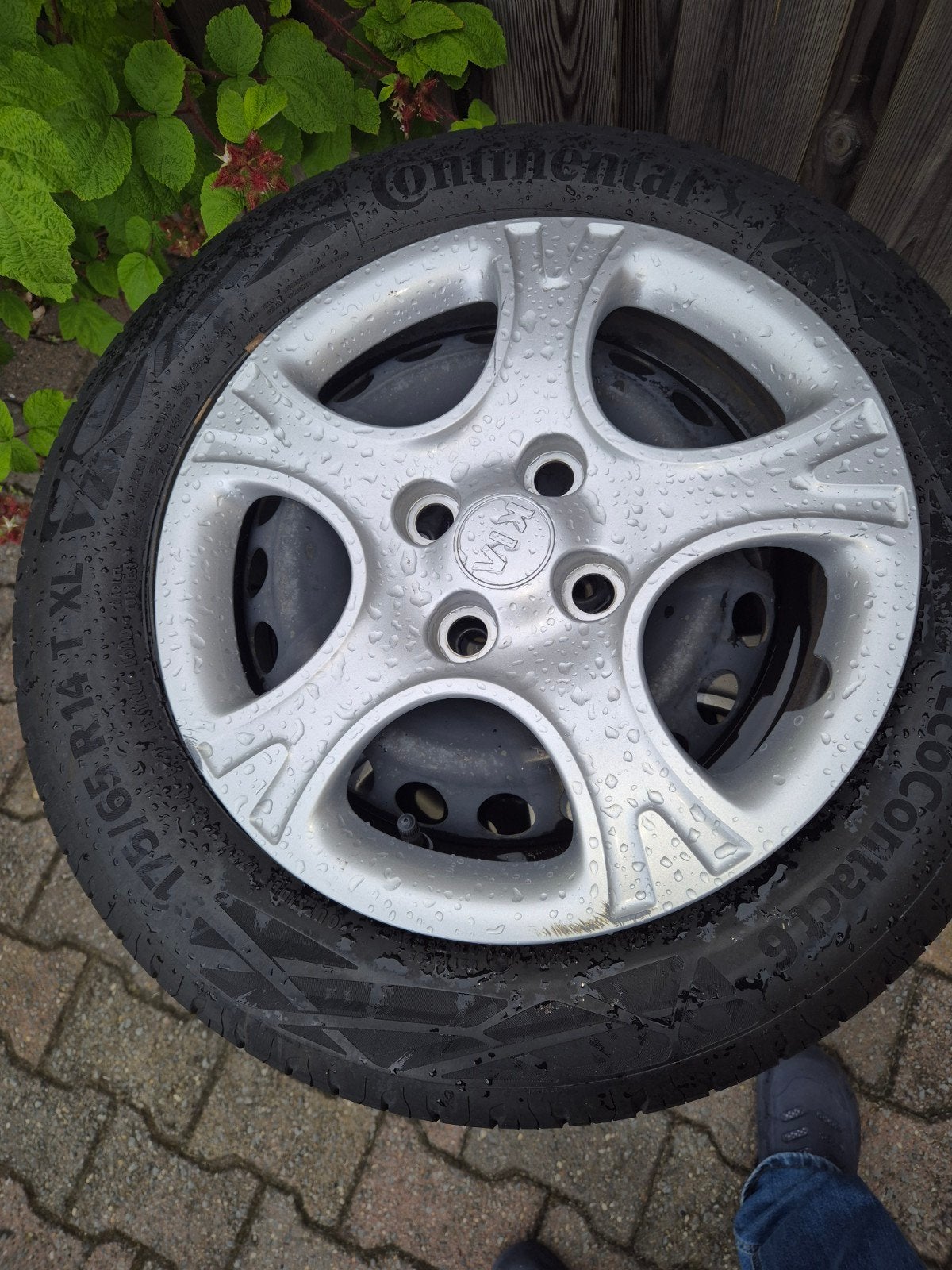 175/65/14 stalen velg steek 100 x100, Ophalen of Verzenden