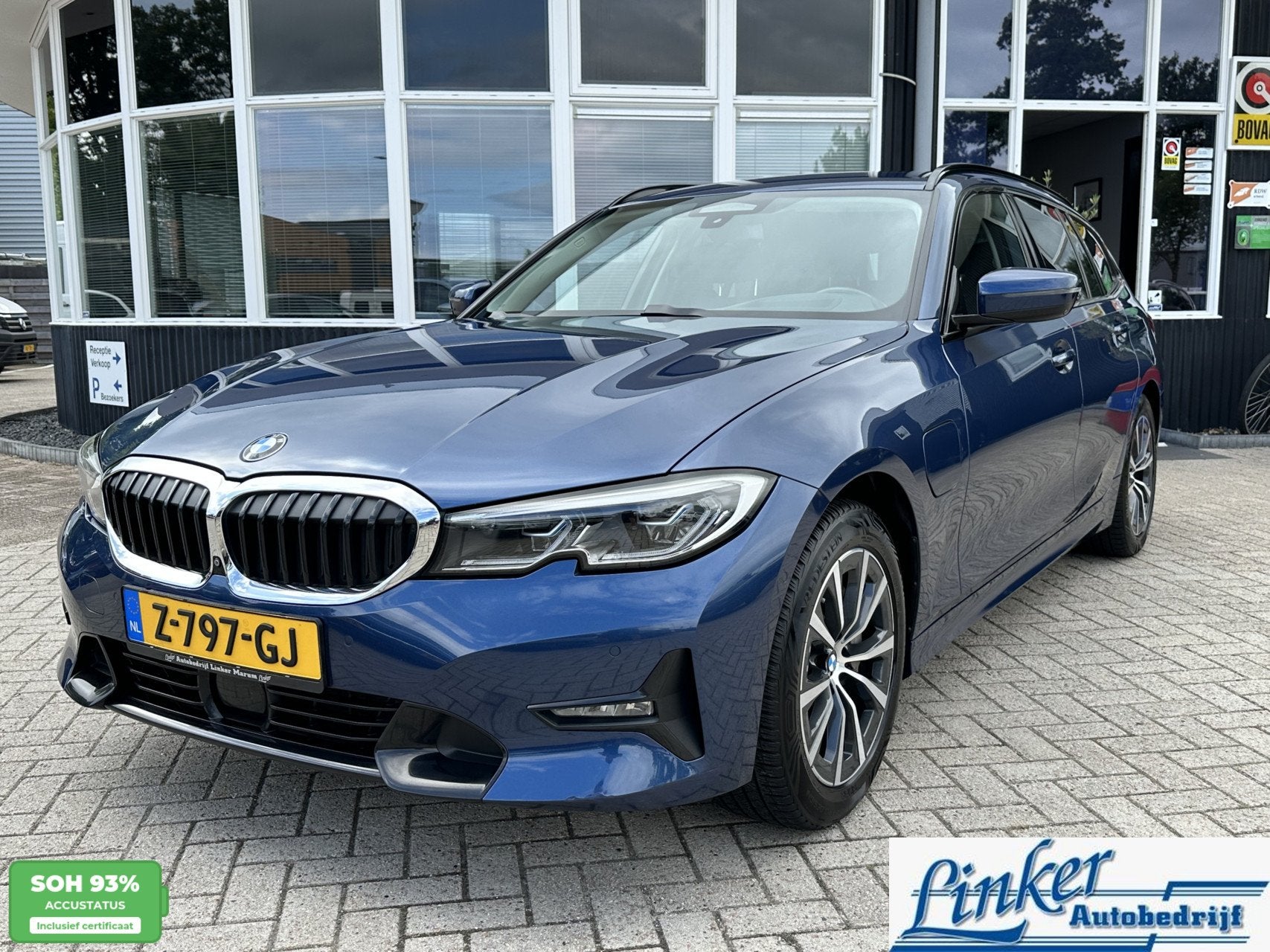 BMW 3-serie Touring 330e / SoH 93% HARMAN KARDON TREKH CAMER, Auto's, 1998 cc, Achterwielaandrijving, Gebruikt, 4 cilinders
