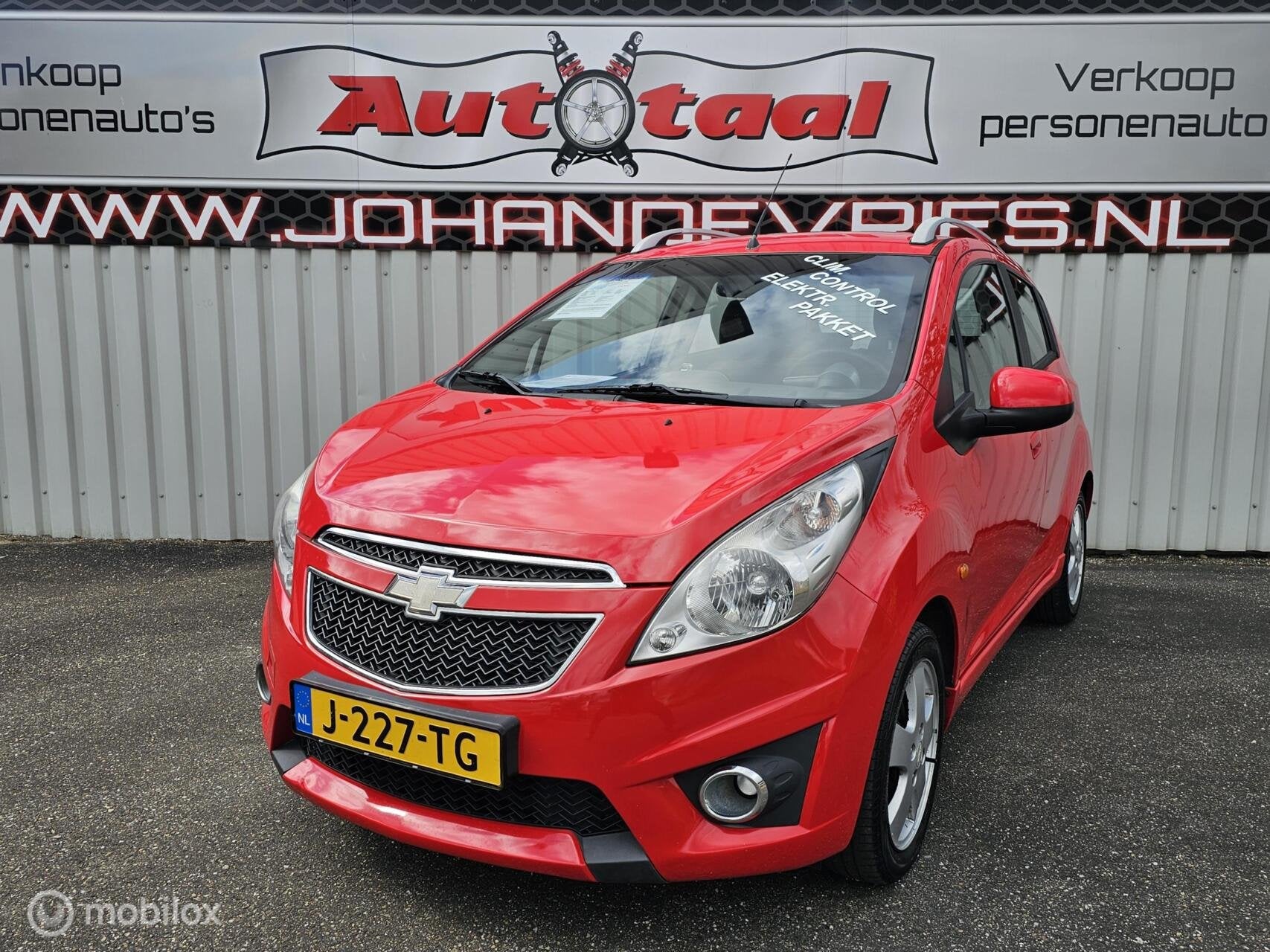 Chevrolet Spark 1.2 16V LT Clim.-contr. I El.-pakket. I Boek, Voorwielaandrijving, Gebruikt, 4 cilinders, 82 pk