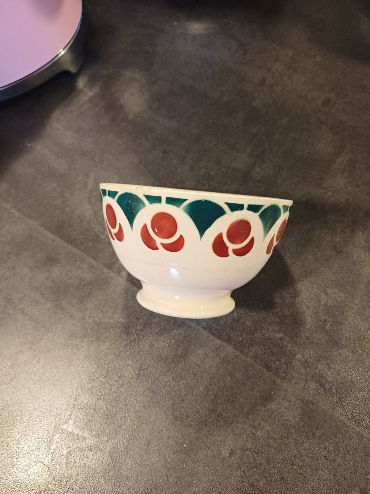 Mooie brocante vintage Franse Spoelkom gemerkt, Antiek en Kunst, Verzenden