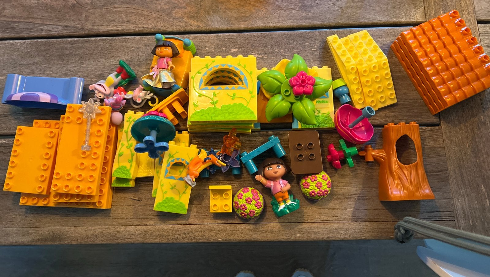 Mega Bloks Nickelodeon Junior Dora the Explorer speelset, Ophalen of Verzenden, Gebruikt, Megabloks