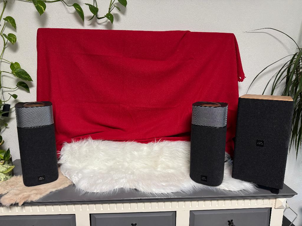 Philips Fidelio E5 Draadloze Home Cinema Surround Sound set, Philips, Gebruikt, 2.1-systeem, 70 watt of meer