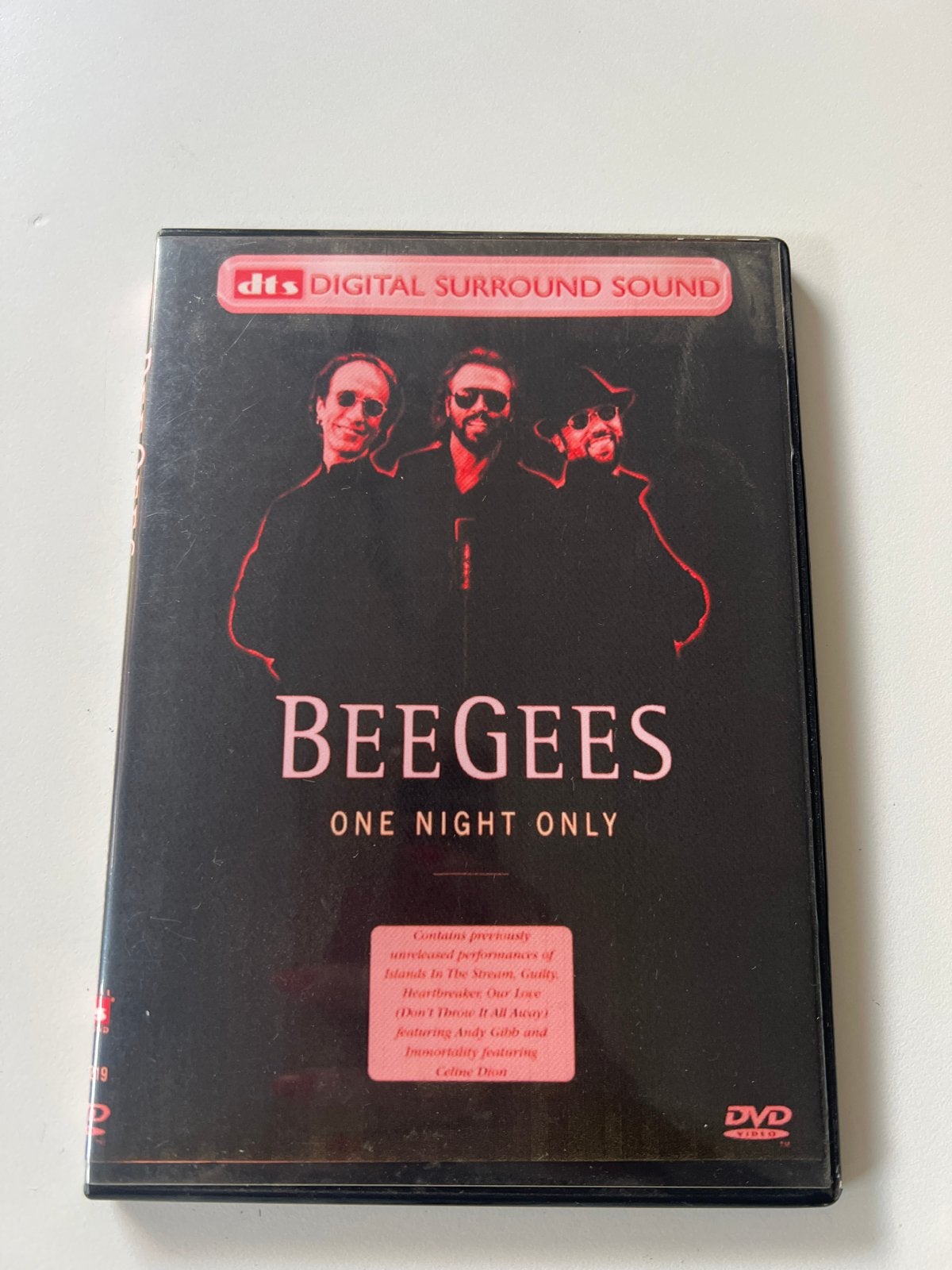 Bee Gees - One Night Only DVD (Concertregistratie), Alle leeftijden, Nederlands, Ophalen of Verzenden, Concert