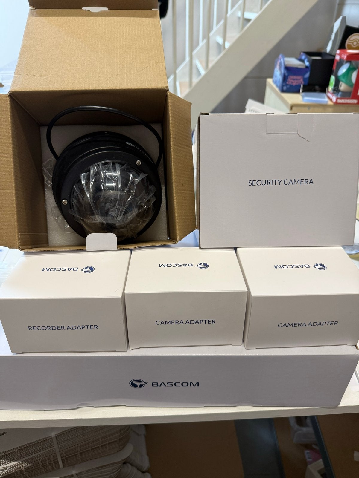 Bascom Beveiligingscamera Set - Nieuw in Doos, Ophalen of Verzenden, Nieuw, Buitencamera