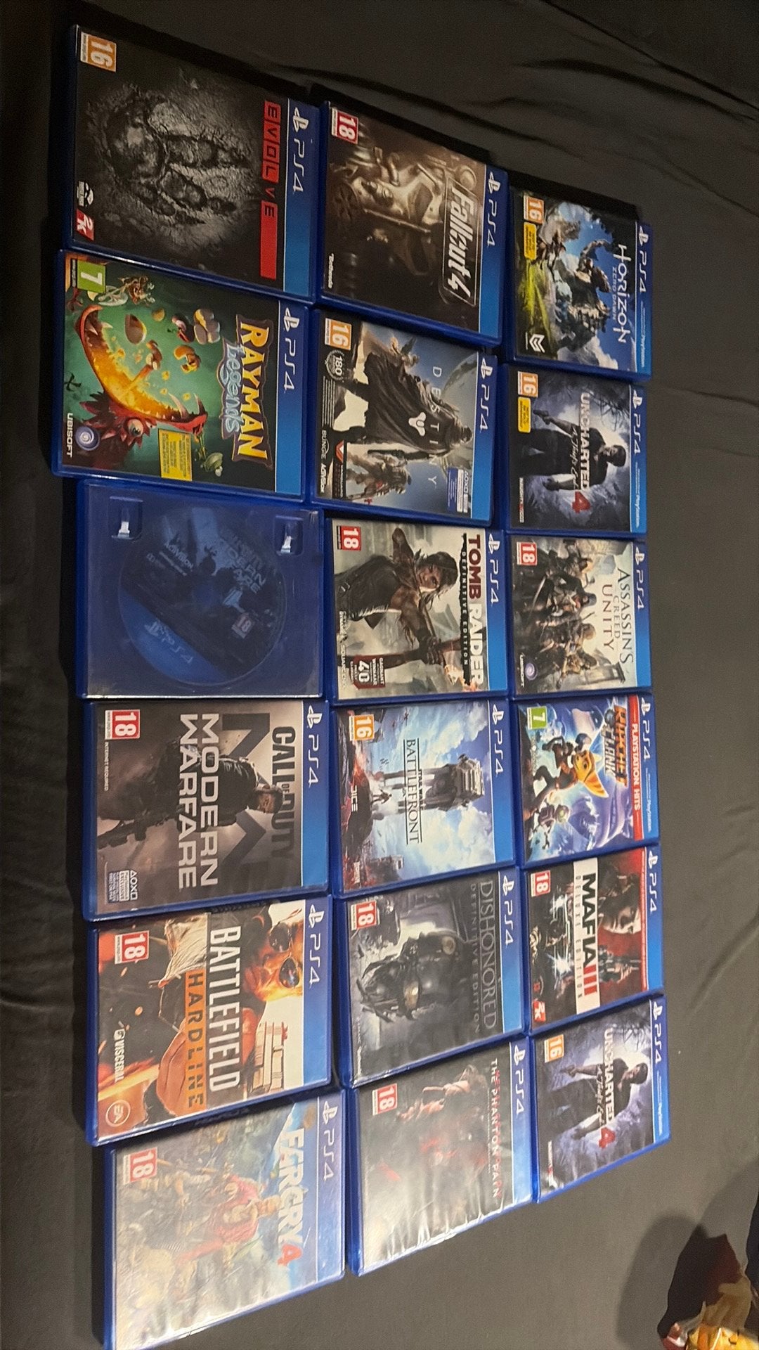 18 ps4 games ( normaal 400 euro), Spelcomputers en Games, Spelcomputers | Sony PlayStation 4, Ophalen of Verzenden, Zo goed als nieuw