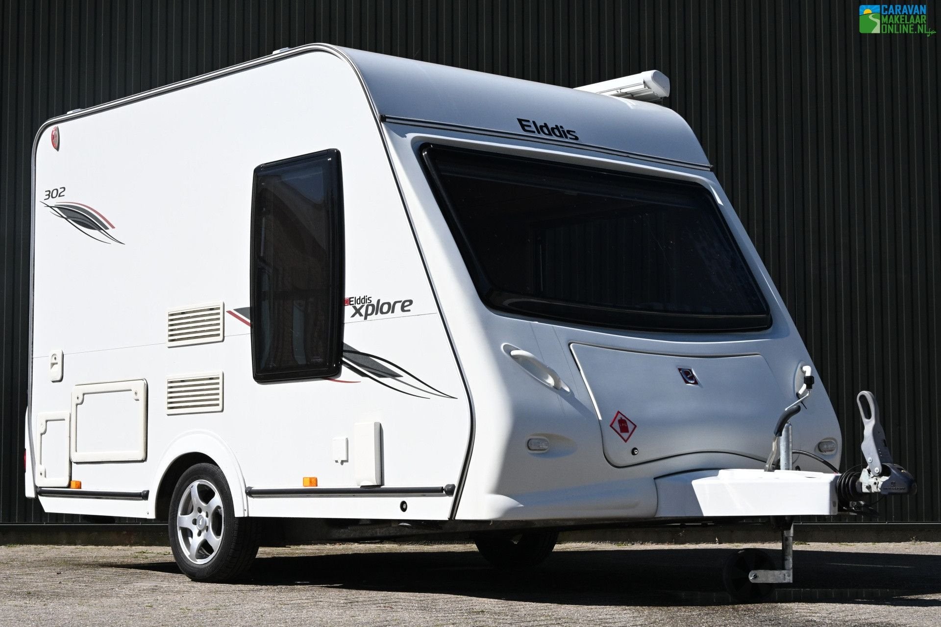 Elddis Xplore 302 Cass.luifel Fietsdrager Voortent Lichtgew, Elddis, Tot en met 2, Bedrijf, 750 - 1000 kg
