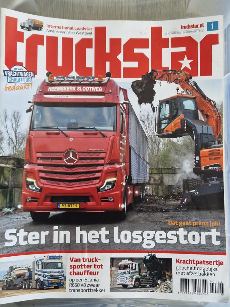 Complete jaargang truckstar 2023., Ophalen, Zo goed als nieuw