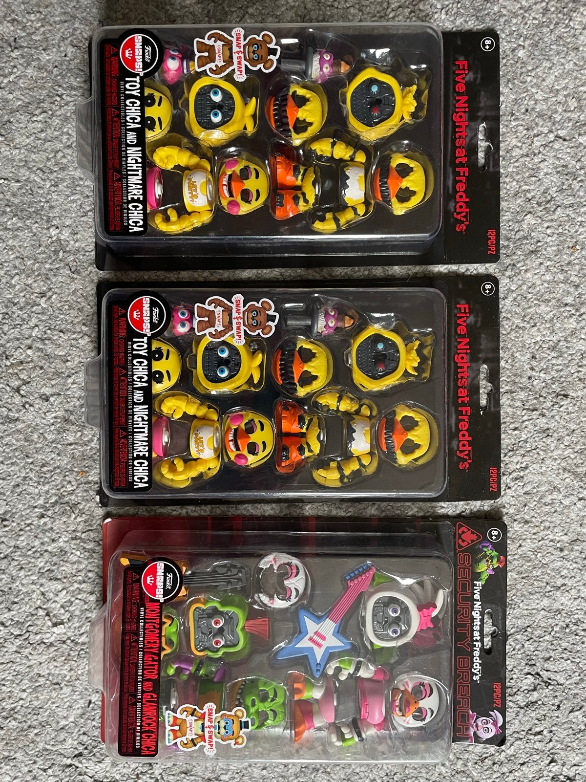 Five Nights at Freddy's Funko SNAPS! Figuren Set (3 stuks), Ophalen of Verzenden, Nieuw
