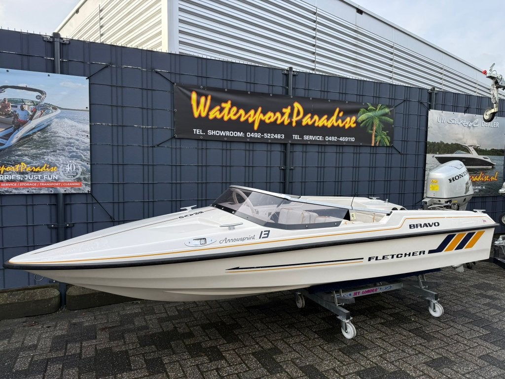 Fletcher Arrowsprint 13, Watersport en Boten, Speedboten, 50 cm, Overige merken, Gebruikt, 4 m