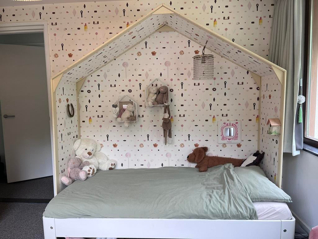 Huisje om 1 persoonsbed, Ophalen, Zo goed als nieuw, 180 cm of meer, Minder dan 70 cm