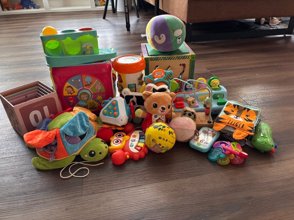 tas voor baby/ peuter speelgoed, Ophalen, Gebruikt, Overige typen, Met licht