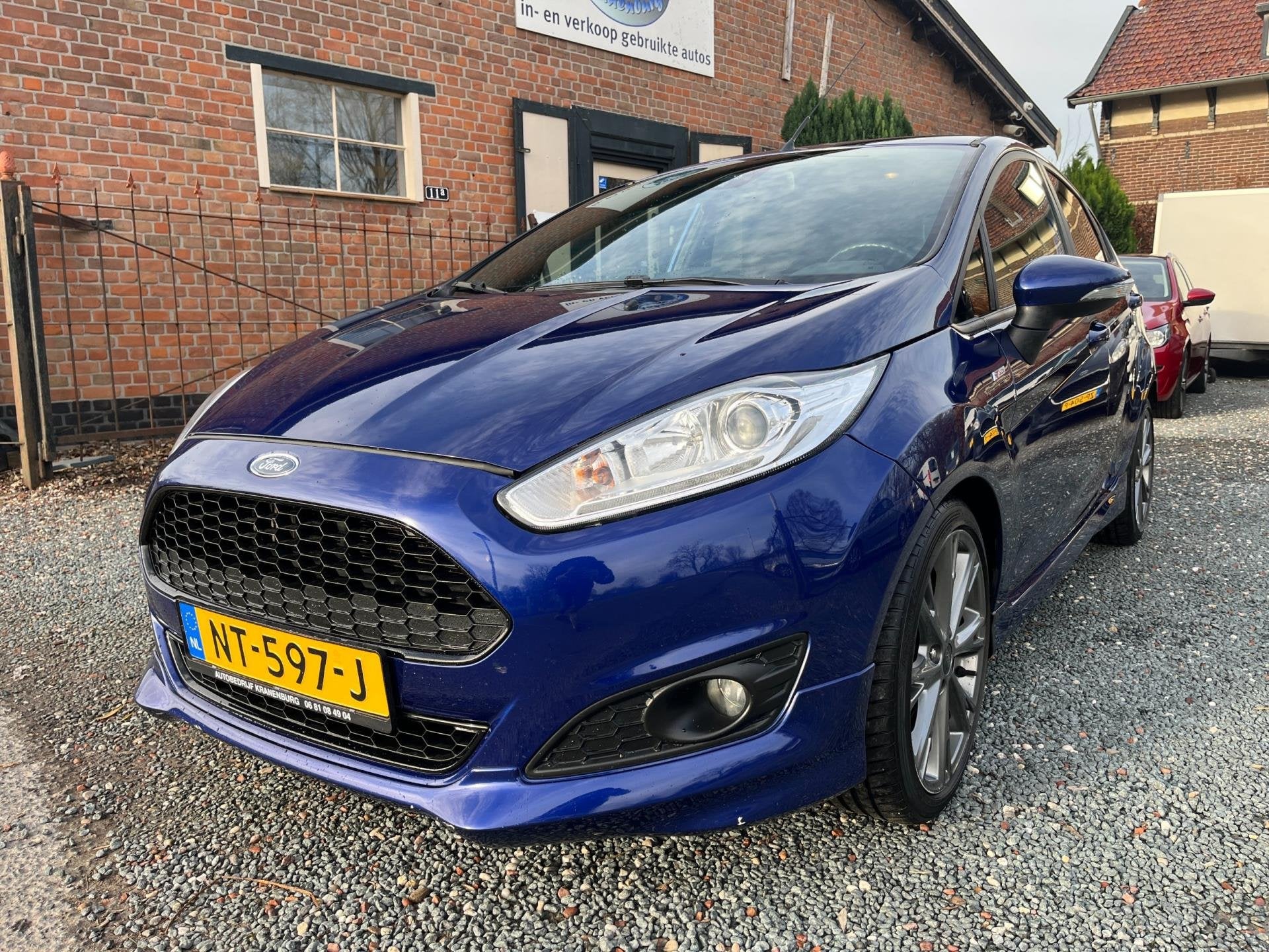 Ford Fiesta 1.0 EcoBoost ST Line ( Climate controle + Camera, Voorwielaandrijving, Blauw, 23 km/l, Origineel Nederlands