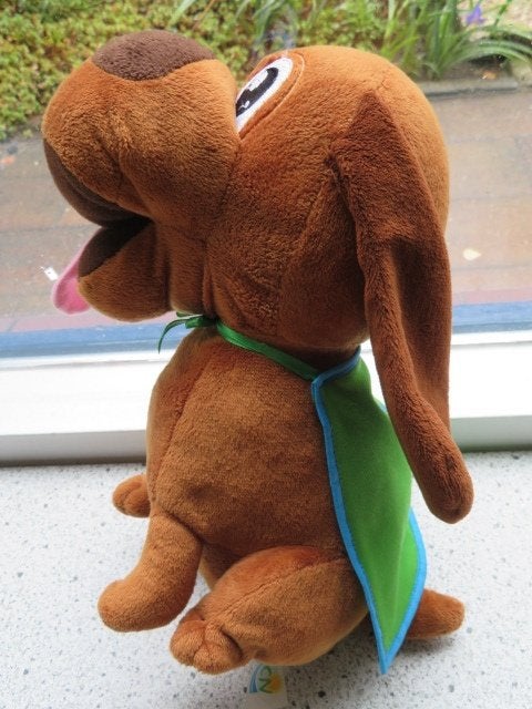Hond Speurhond Sammy mascotte van RCN Vakantieparken, Ophalen of Verzenden, Zo goed als nieuw, Hond, Met label