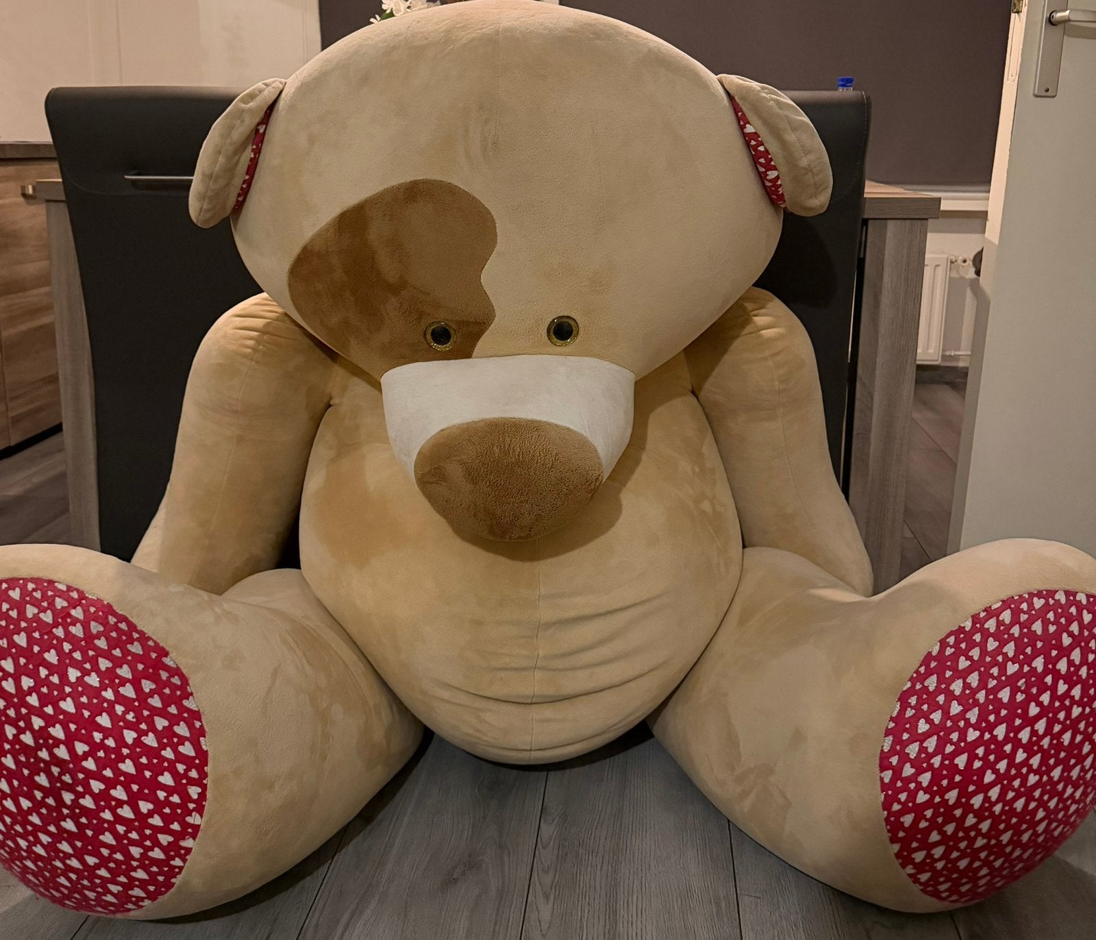 XXXL Mega Knuffelbeer, Ophalen of Verzenden, Zo goed als nieuw, Beer