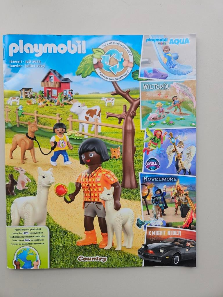 Playmobil Catalogus Januari-Juli 2023, Ophalen of Verzenden, Zo goed als nieuw, Los playmobil
