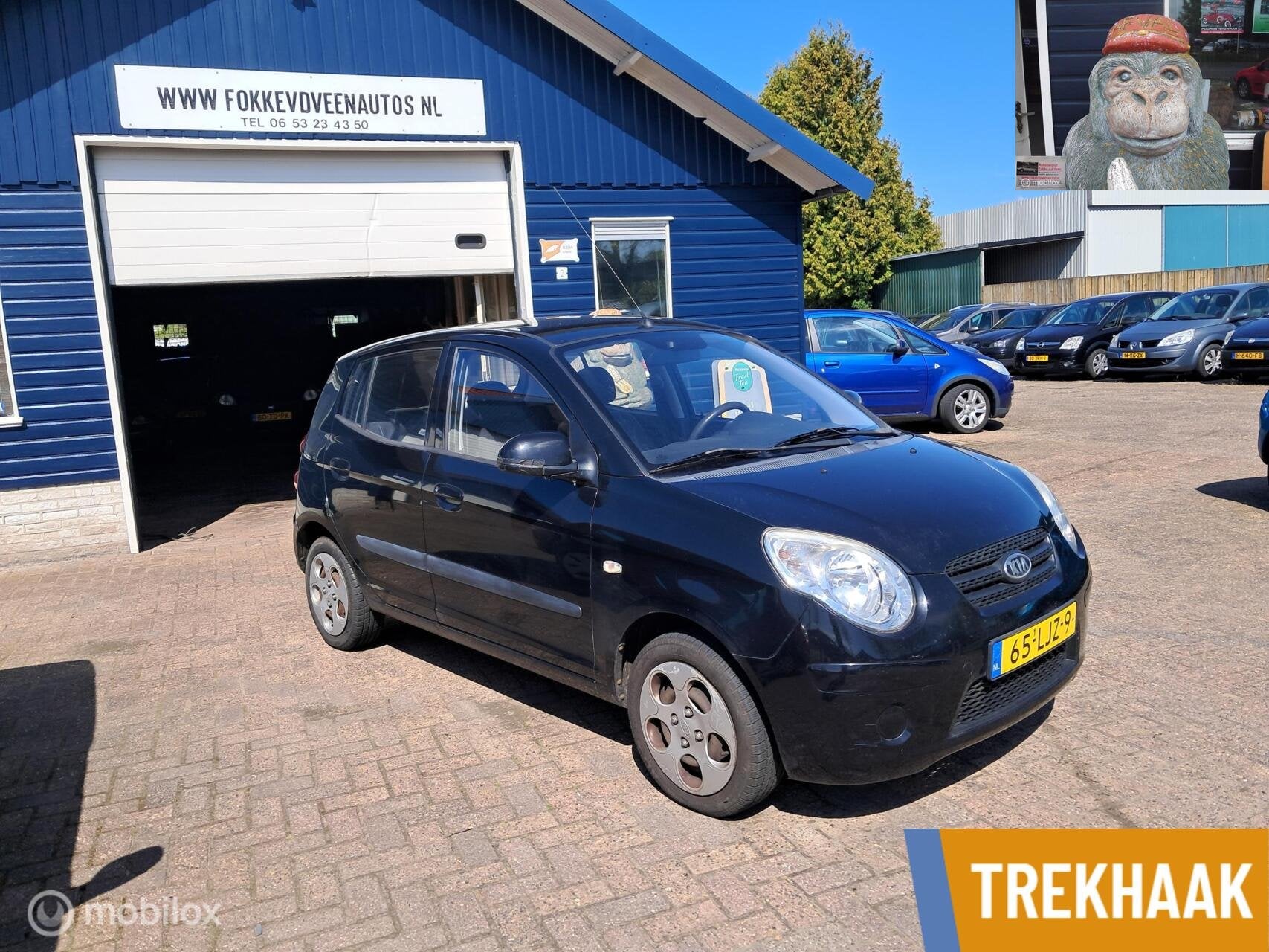 Kia Picanto 1.0 X-pect Garantie, alle inruil mogelijk, 4 cilinders, 400 kg, Electronic Stability Program (ESP), Zwart