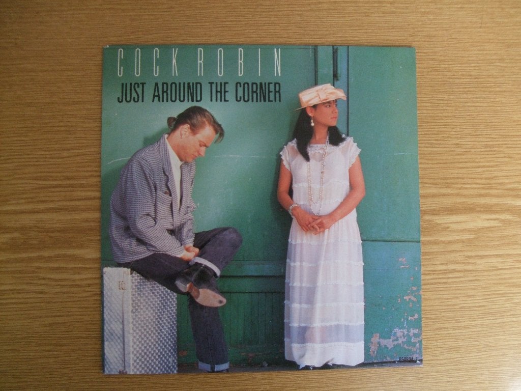 COCK ROBIN     JUST AROUND THE CORNER / OPEN BOOK, 7 inch, Ophalen of Verzenden, Zo goed als nieuw, Rock en Metal
