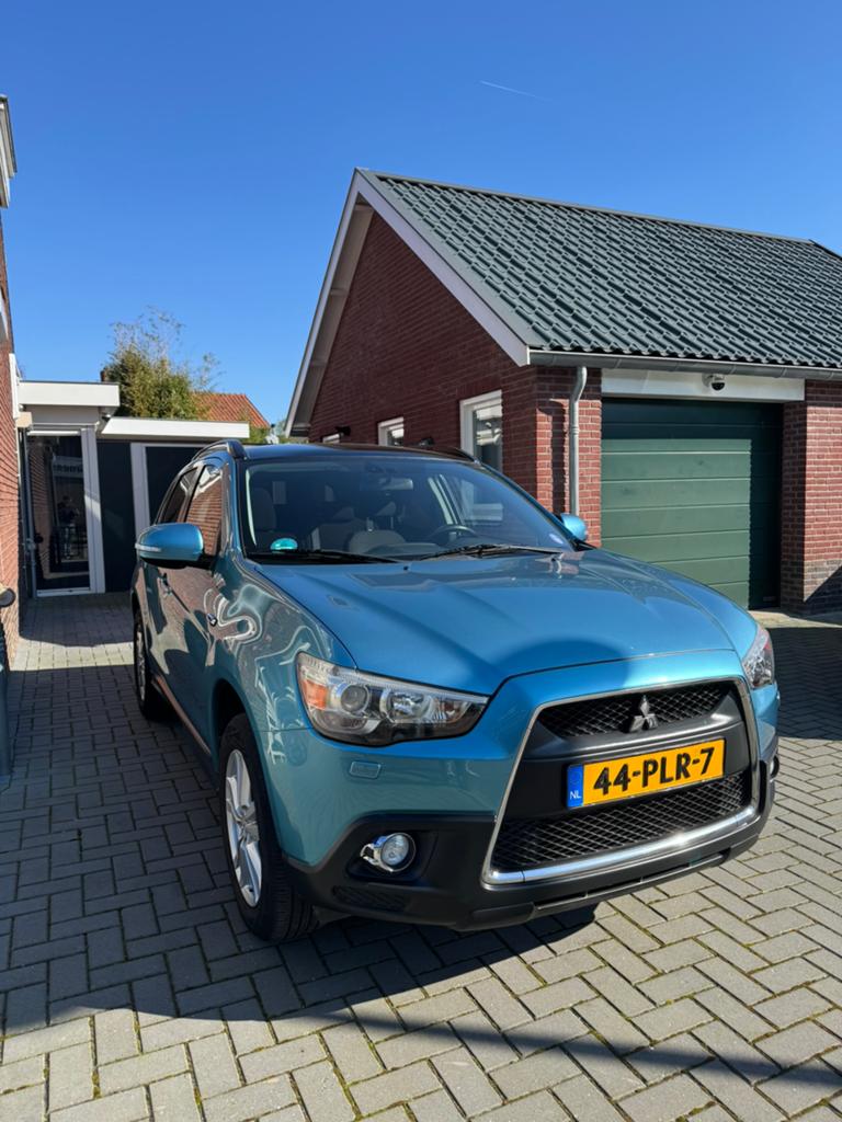 Mitsubishi ASX 1.6 86KW 2011 Blauw vol opties en NAP, Auto's, Mitsubishi, Particulier, ASX, ABS, Airbags, Airconditioning, Alarm