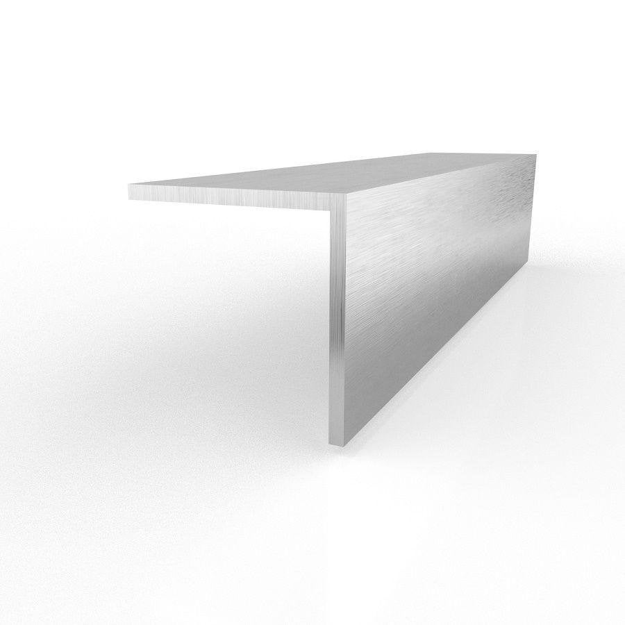 Aluminium L-profiel 6 meter, 60x60x5 mm, Ophalen, Nieuw, Aluminium