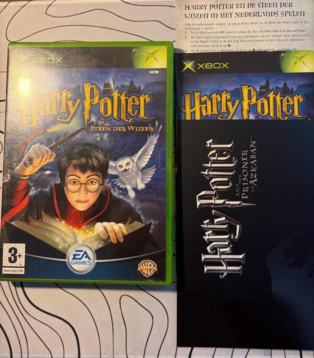 Harry Potter en de Steen der Wijzen - Xbox Original, Spelcomputers en Games, Avontuur en Actie, Gebruikt, 1 speler, Eén computer