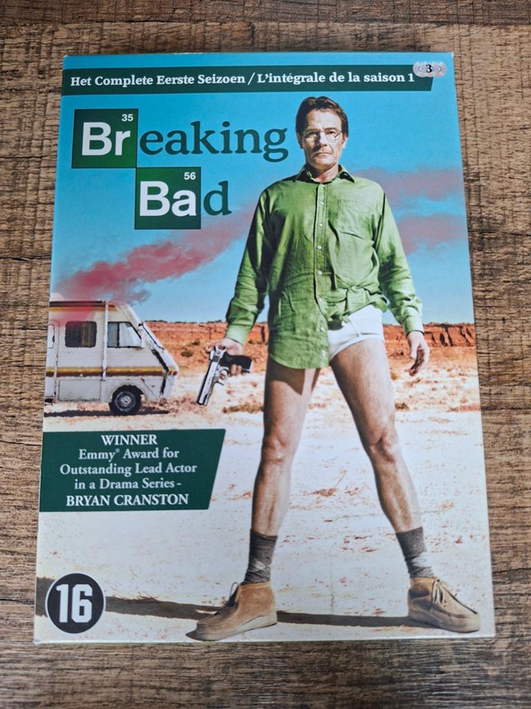 Breaking Bad - Het Complete Eerste Seizoen (DVD), Vanaf 16 jaar, Ophalen of Verzenden, Gebruikt, Maffia en Misdaad