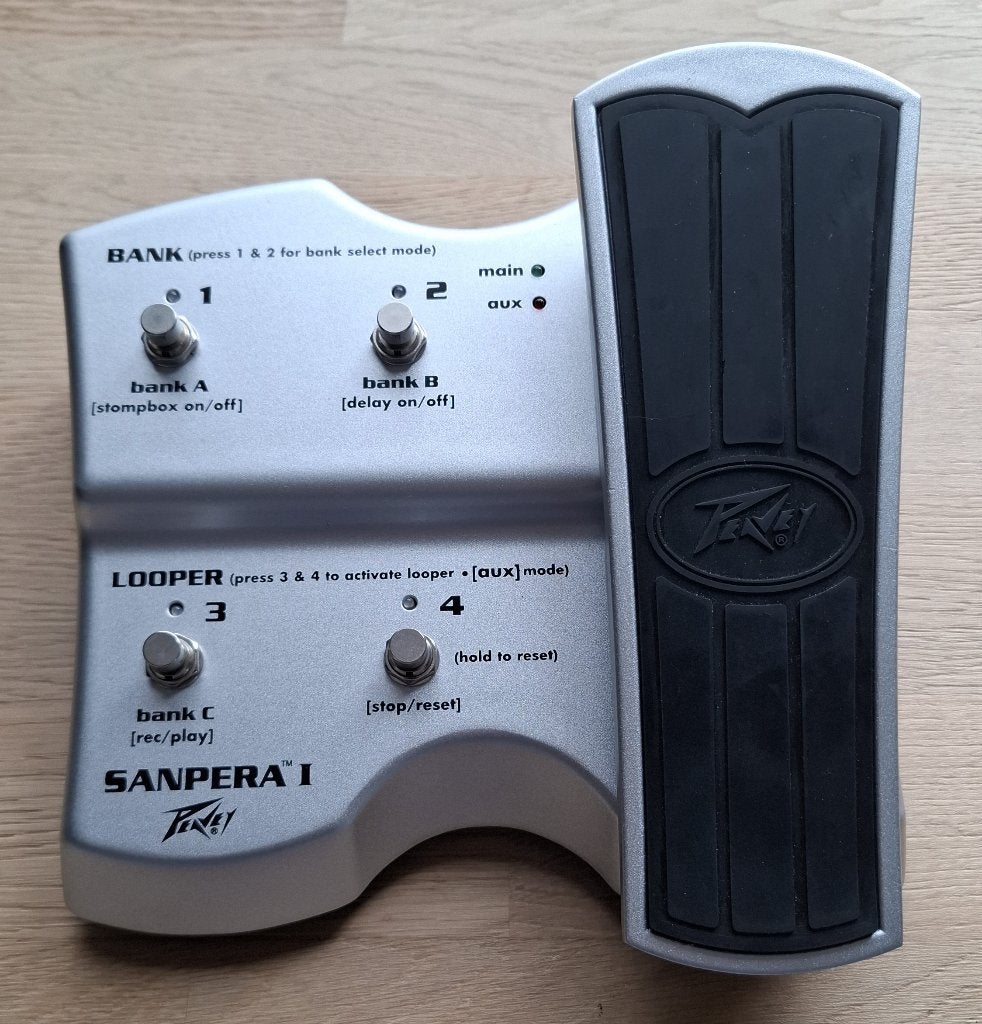 Peavey Sanpera I Vypyr Foot Controller, Muziek en Instrumenten, Ophalen of Verzenden, Zo goed als nieuw, Multi-effect
