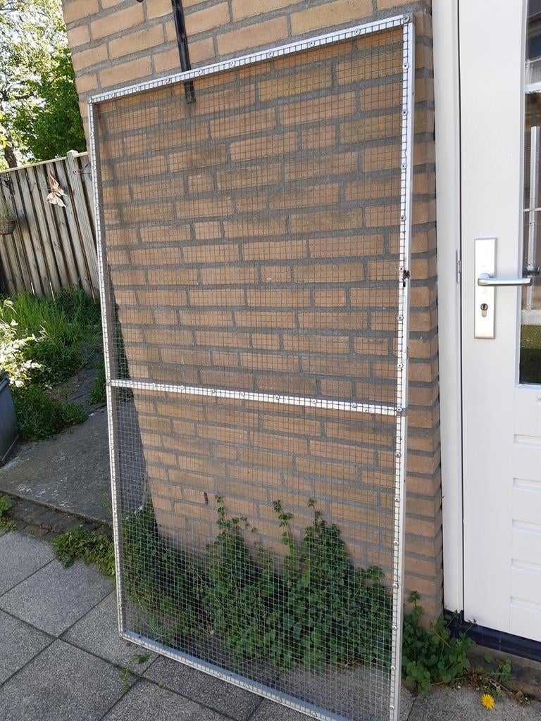 Te koop 1 paneel    178 x 100   €25, Ophalen of Verzenden, Aluminium, Volière