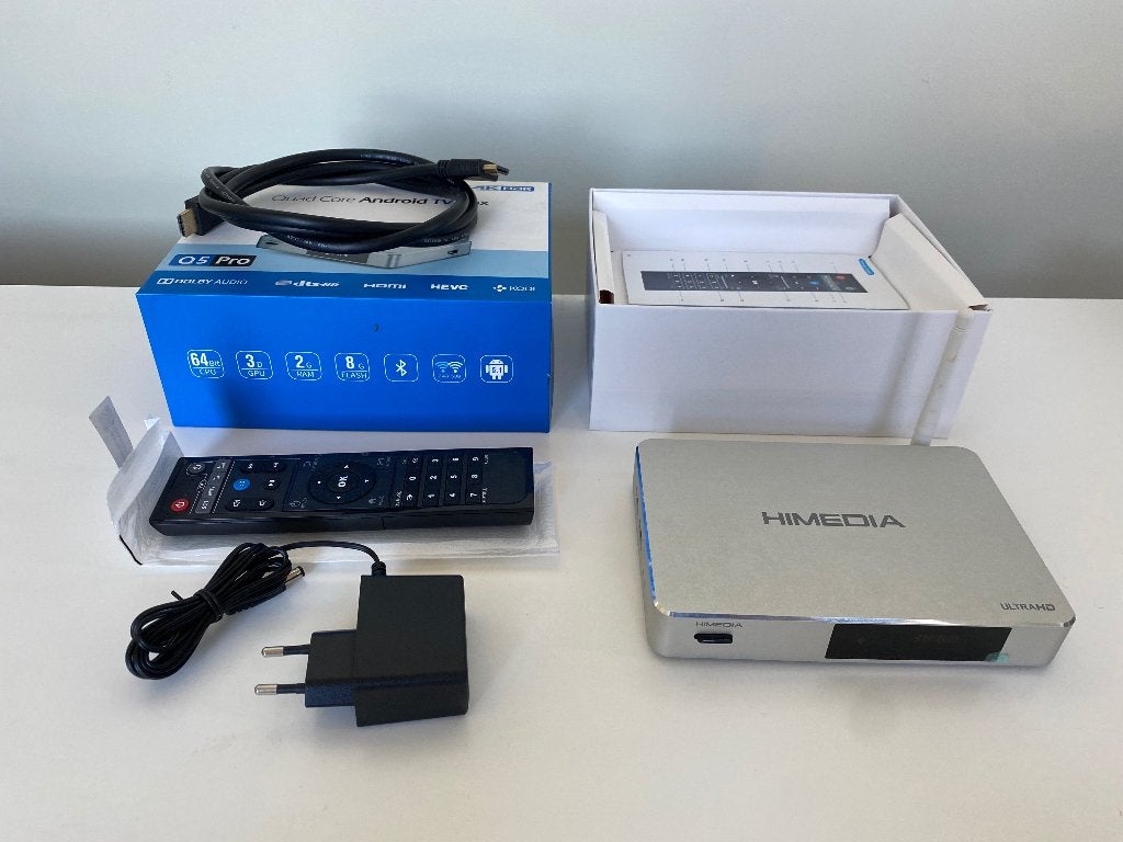Himedia Q5 Pro 4K Android Media Player – incl. HDMI-kabel, Ophalen of Verzenden, Zo goed als nieuw, HDMI
