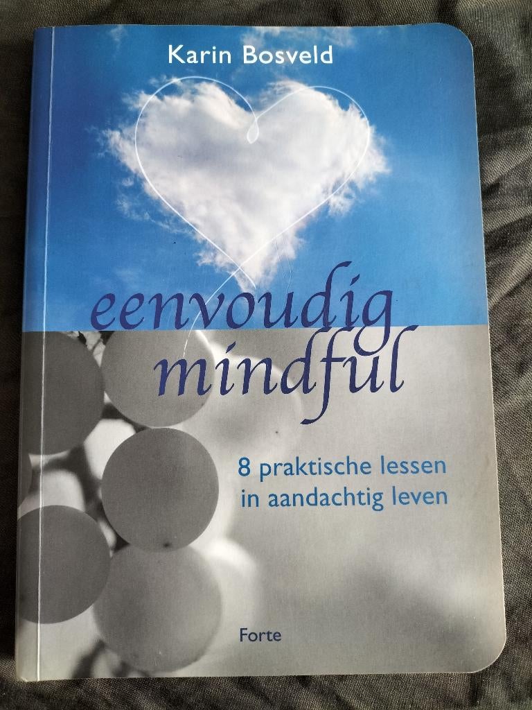 Karin Bosveld - Eenvoudig mindful, Achtergrond en Informatie, Ophalen of Verzenden, Zo goed als nieuw, Karin Bosveld