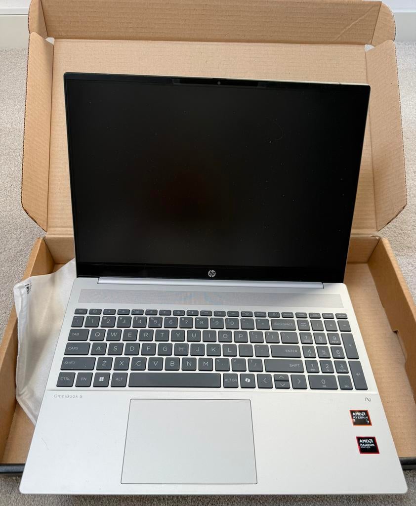HP laptop Omnibook 5 16 inch 1TB/32GB/ 16-ag1975nd, Hp, Nieuw, Ophalen of Verzenden, HP