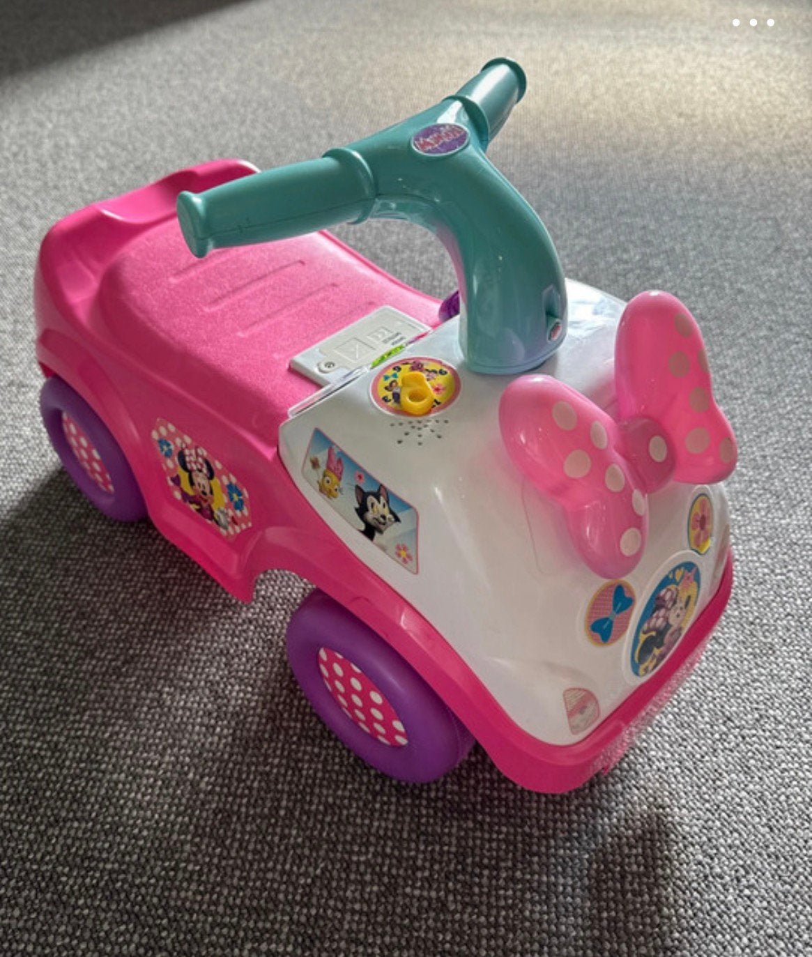 Als nieuw! Leuke loopauto van Minnie, Ophalen of Verzenden, Zo goed als nieuw