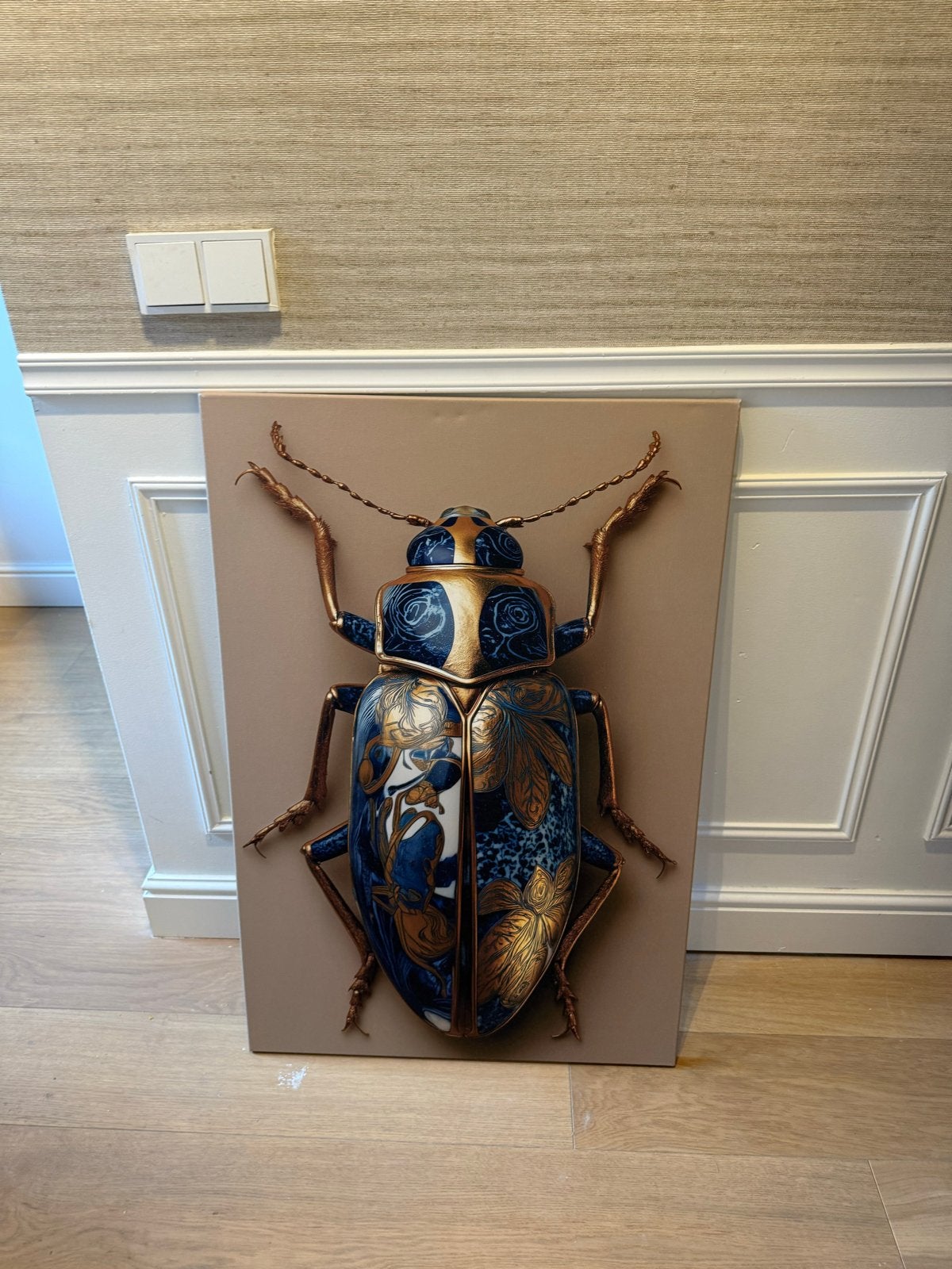 Canvas kever 60x90cm - Uniek design, Ophalen
