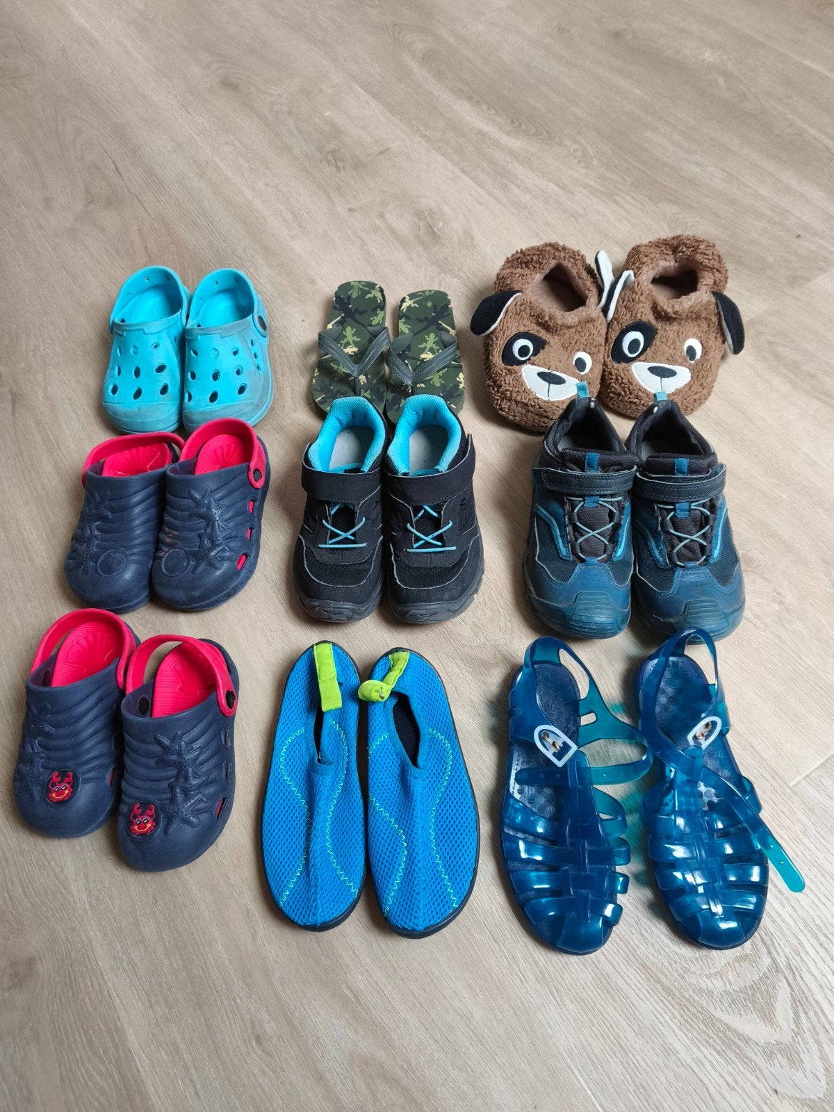 Divers kinderschoenen: klompen, waterschoenen, wandelschoene, Ophalen of Verzenden, Gebruikt, Jongen of Meisje, Overige typen