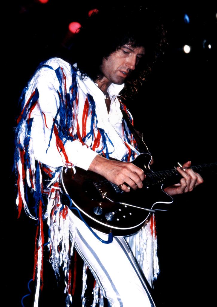 QUEEN BRIAN MAY LEGENDARY “THE FRINGE” FAMOUS JACKET, Verzenden, Gebruikt, Kleding, Gesigneerd