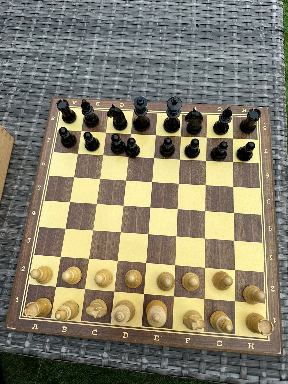 Schaakspel, Ophalen, Zo goed als nieuw