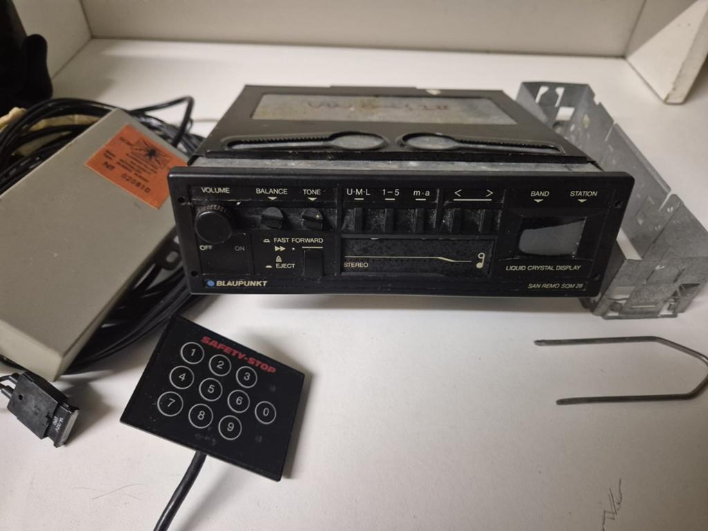 Blaupunkt San Remo SCM 28 autoradio - Zeer goede staat, Ophalen of Verzenden