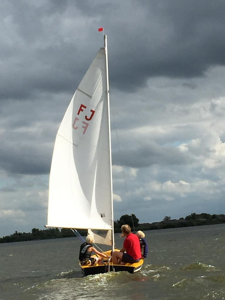Flying Junior incl. zeilen, Ophalen, Geen motor, Gebruikt, Overige typen