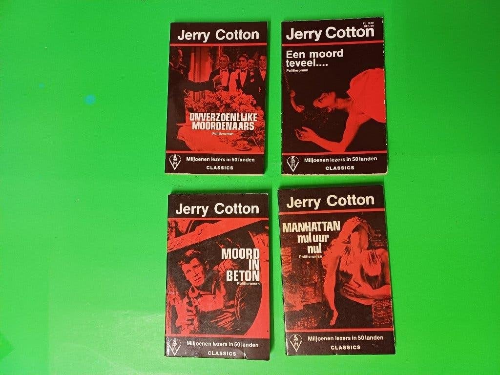 Diverse Boekjes van Jerry Cotton - Politie roman, Ophalen of Verzenden, Gelezen