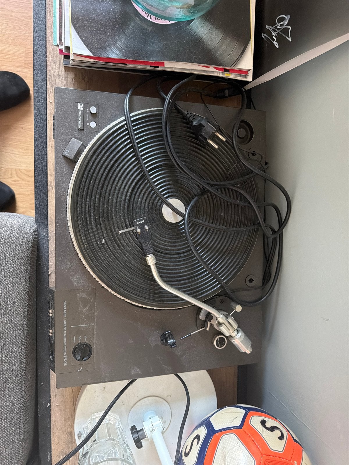 Sony PS-X6 Direct Drive Stereo Platenspeler, Gebruikt, Automatisch, Ophalen of Verzenden, Platenspeler