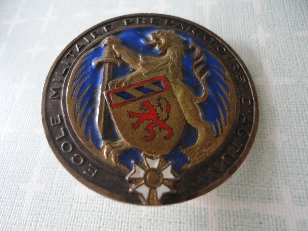 Franse insigne/penning, École militaire préparatoire d'Autun, Verzenden, Overige materialen, Buitenland