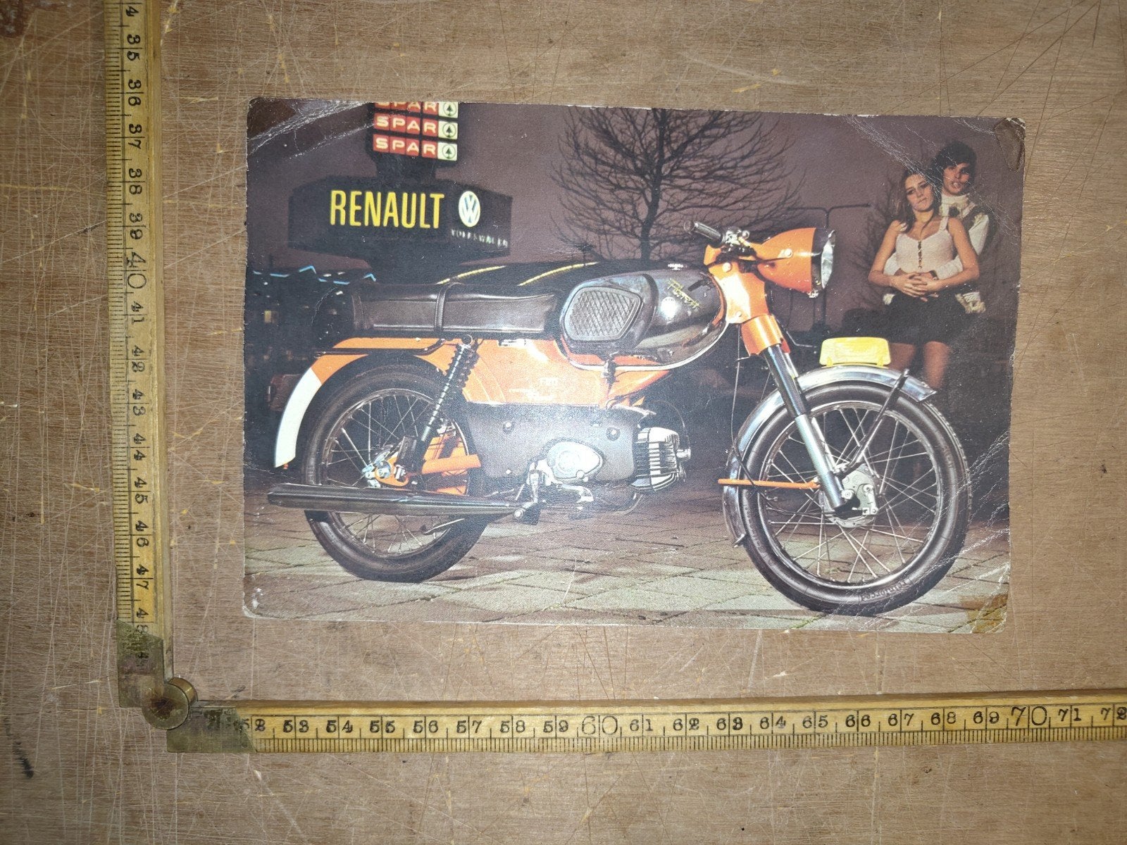 typeblad Kreidler Grand Prix 4-speed, Fietsen en Brommers, Ophalen of Verzenden