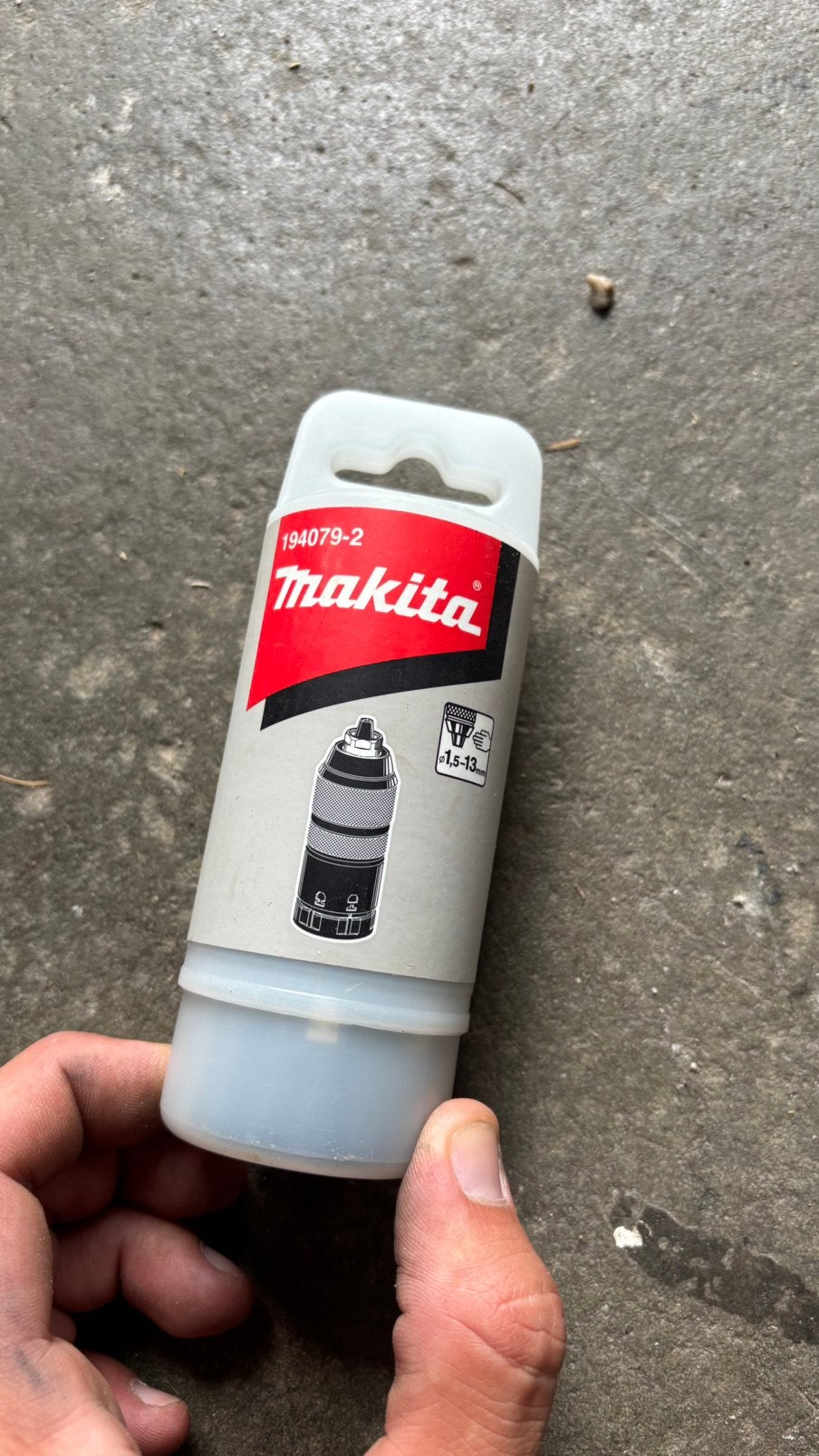Makita 194079-2 Snelspanboorkop 1,5-13 mm | Origineel, Doe-het-zelf en Verbouw, Gereedschap | Boormachines, Ophalen of Verzenden