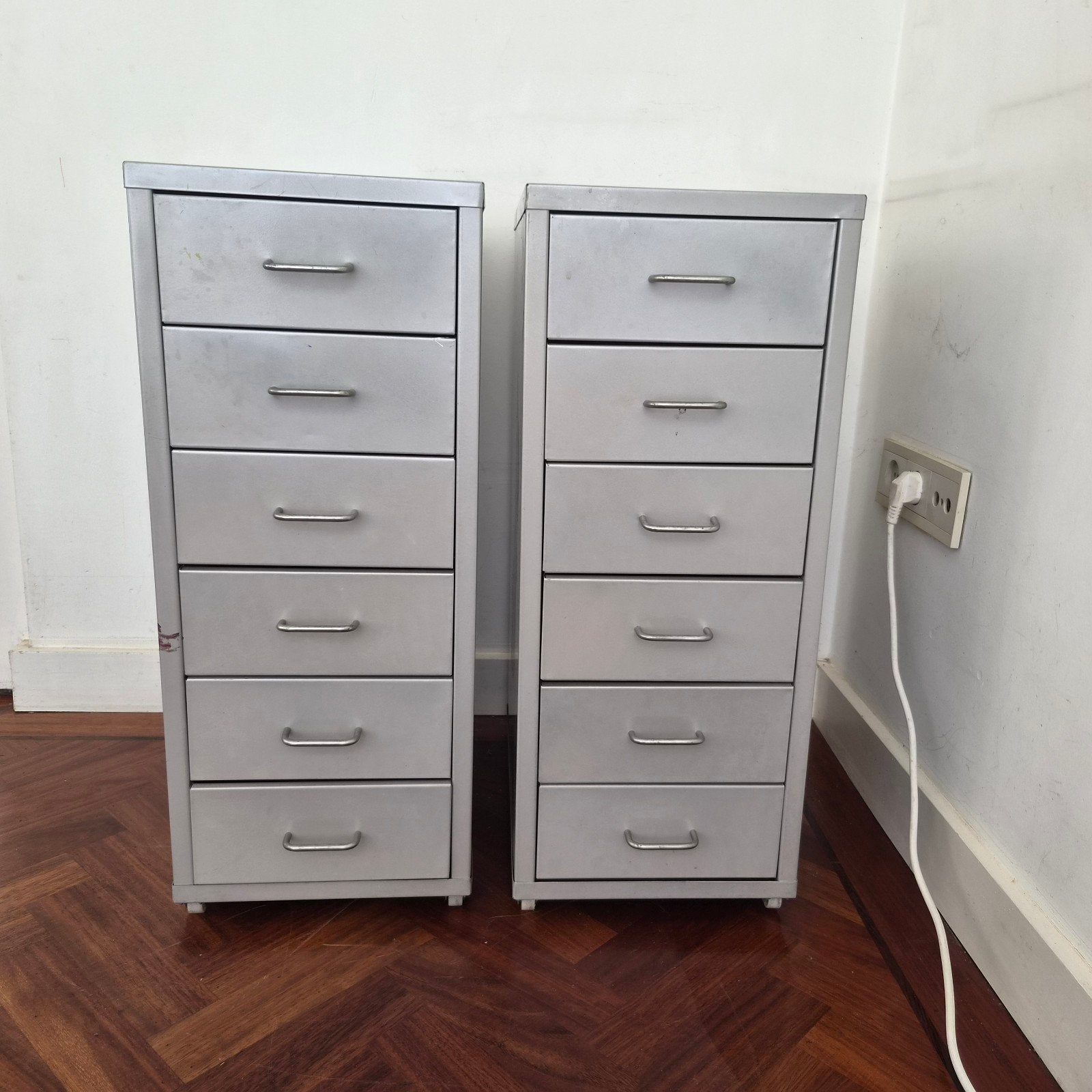 2 ladekastjes, Huis en Inrichting, Kasten | Ladekasten, Minder dan 50 cm, Gebruikt, 5 laden of meer, Ophalen of Verzenden