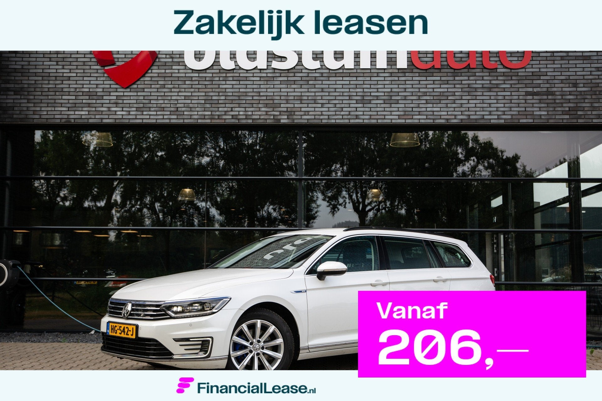 Volkswagen Passat Variant 1.4 TSI GTE , Trekhaak,, Stof, Gebruikt, 4 cilinders, Wit