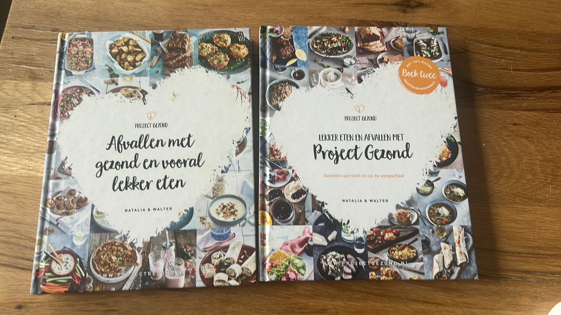 Project Gezond Kookboeken: Afvallen met Lekker Eten (2x), Voorgerechten en Soepen, Ophalen of Verzenden, Zo goed als nieuw, Natalia Rakhorst; Walter Rakhorst