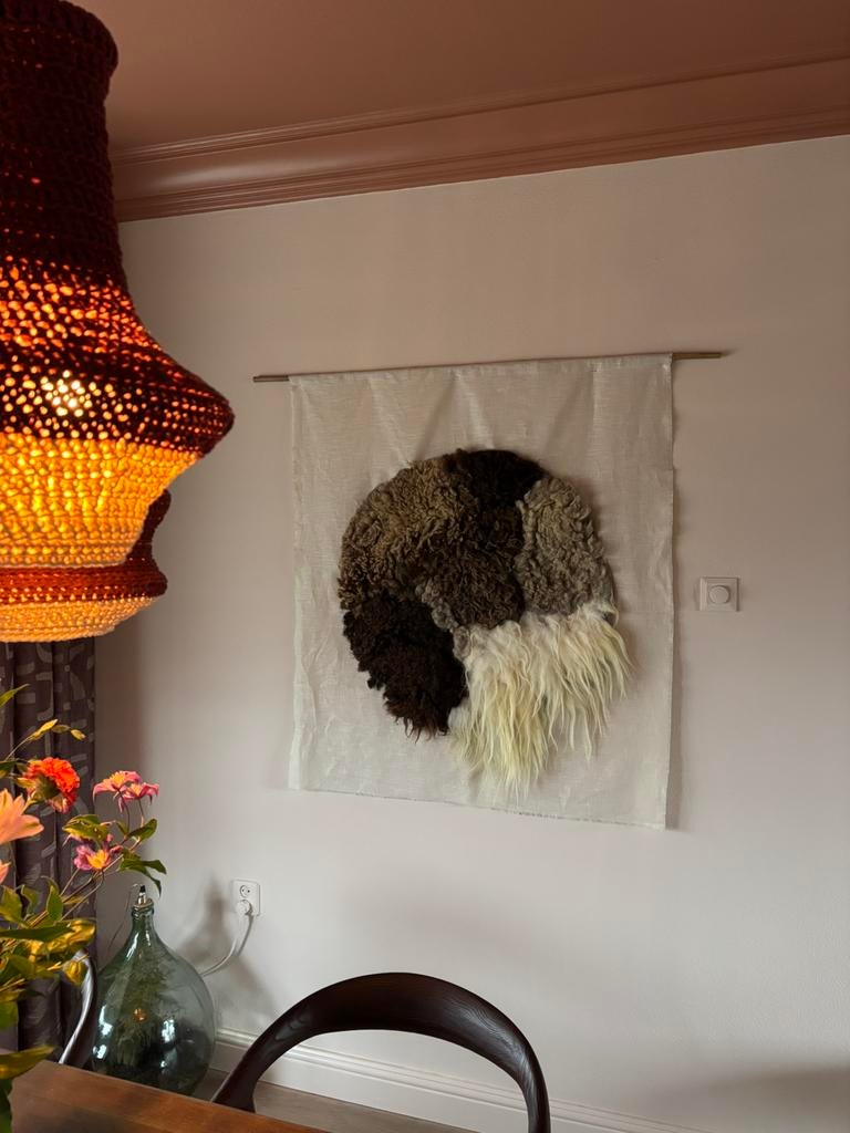 Wollen wandkleed, Huis en Inrichting, Ophalen of Verzenden, Zo goed als nieuw